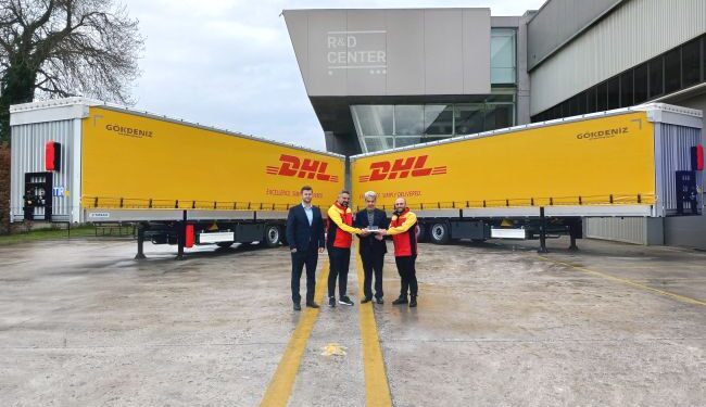 Gökdeniz'in DHL Taşımaları İçin 12 Yeni Tırsan