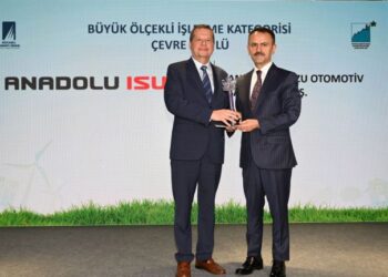 Anadolu Isuzu, Çevre Performansıyla Kocaeli Sanayi Odası’ndan Ödül Aldı