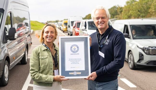 Ford Transit’ten 60. Yılında Guinness Dünya Rekoru