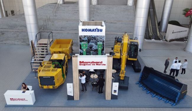Komatsu, MINEX 2025’te Yer Altı Maden Kamyonu HX20’nin Türkiye Prömiyerini Gerçekleştirdi