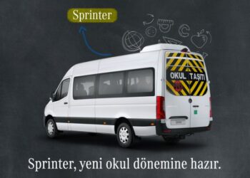 Mercedes-Benz Sprinter ile okul yolu daha güvenli