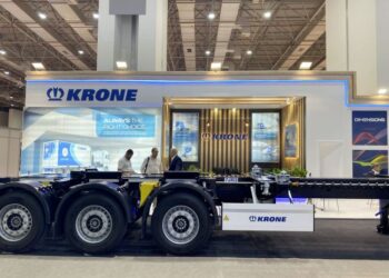KRONE, Logistech Fuarı’nda Yenilikçi Treyler Çözümleri ile Yerini Aldı
