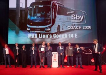 MAN Lion’s Coach E, “2026 Yılının Sürdürülebilir Otobüsü” seçildi