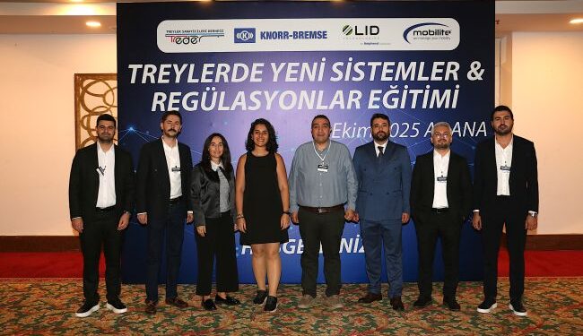 TREDER; Knorr-Bremse, Mobilite, LID işbirliğiyle Adana’da eğitim verdi