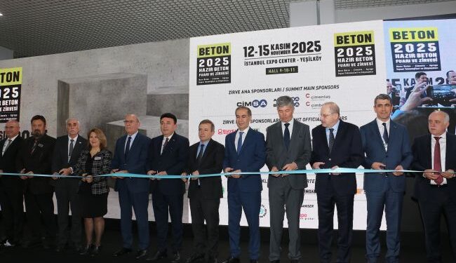TREDER üyeleri Beton Fuarı’na ‘Yeni ve Yenilikçi’ ürünleriyle katıldı