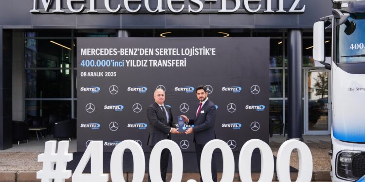 Türkiye Ağır Ticari Araç Endüstrisinin Öncüsü Mercedes-Benz Türk’ten Sertel Grup Lojistik’e Yıldız Transferi