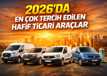 2026’da En Çok Tercih Edilen Hafif Ticari Araçlar Açıklandı