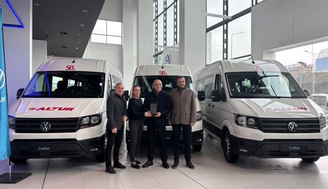 Altur Turizm araç filosunu Volkswagen Crafter ile güçlendirdi  