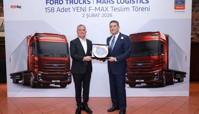 Ford Trucks'tan Mars Logistics'e 158 Adet Yeni F-MAX Teslimatı