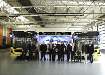 Mercedes-Benz Türk’ten Coşkunlar Toplu Taşıma Hizmetleri’ne 15 adet 2026 Model Mercedes-Benz Conecto Otobüs Teslimatı