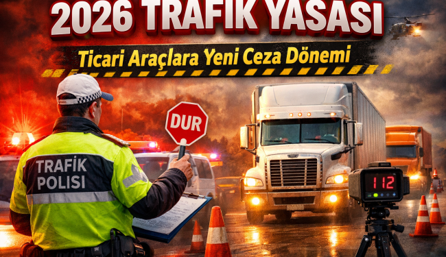 2026 Trafik Cezaları Rekor Seviyede! Yeni Trafik Yasası Ticari Araçları Nasıl Etkileyecek?