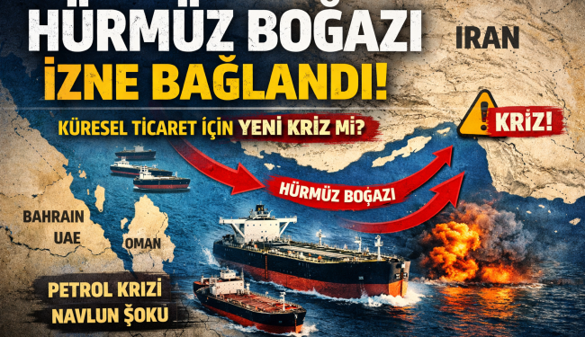 Hürmüz Boğazı İzne Bağlandı: Küresel Çapta Ticaret Krizi Doğurdu, Peki Bu Kriz Türkiye'yi Ne Kadar Etkiler?