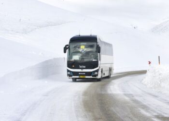 MAN’ın elektrikli otobüsü Lion’s Coach E, Erzurum ve İsveç’te kar ve buza meydan okudu