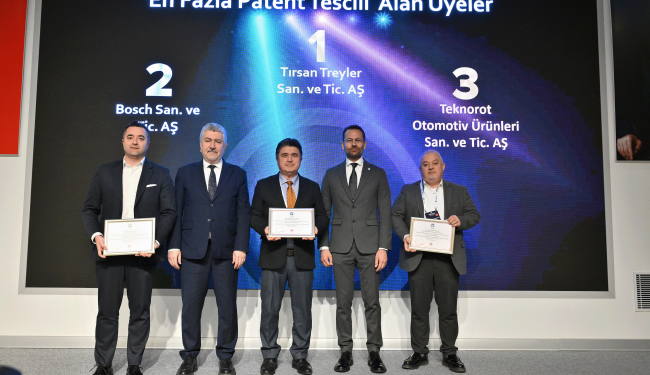 Tırsan, Patent Ödüllerinde Üst Üste 4. Kez, Toplamda 6. Kez Şampiyon Oldu