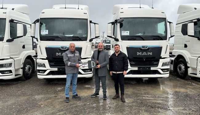 Uluslararası taahhüt şirketi Makimsan, araç parkını 20 adet MAN çekiciyle güçlendirdi