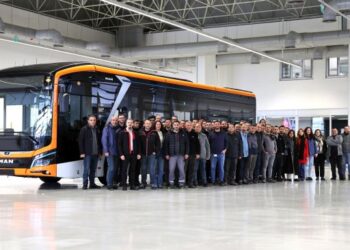Ankara'dan Elektrikli Aslanlar: MAN, Ankara’daki fabrikasında eBus üretimine başladı