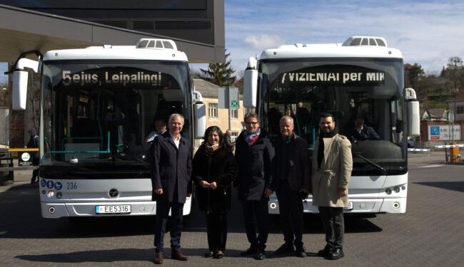 TEMSA’dan Litvanya’ya 15 elektrikli araç teslimatı