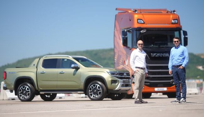 Scania ve Volkswagen Ticari Araç Test Sürüş Etkinliğinde Bir Araya Geldi