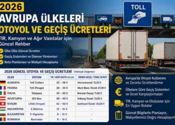2026 Avrupa Ülkeleri Otoyol ve Geçiş Ücretleri: TIR, Kamyon ve Ağır Vasıtalar İçin Güncel Rehber