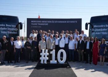 Mercedes-Benz Türk’ten Öz Diyarbakır’ın Filosuna 10 Yeni Travego