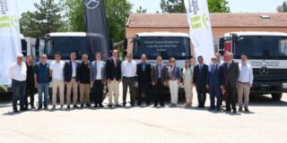 Mercedes-Benz Türk, Eskişehir Tepebaşı Belediyesi’ne 5 adet Atego 1018’i teslim etti